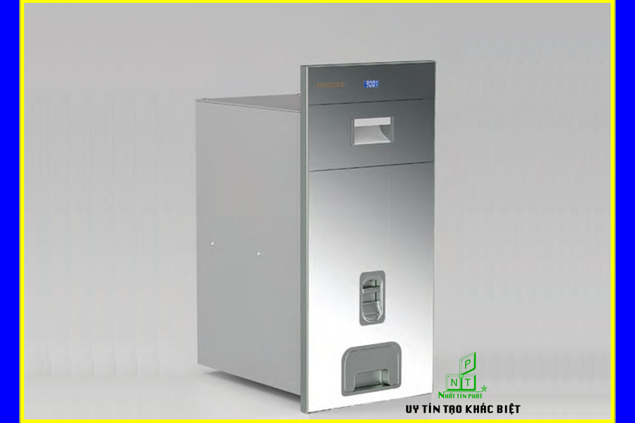 Thùng gạo gương điện tử màu bạc Eurogold B301