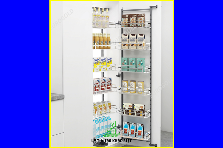 Tủ đồ khô 6 tầng 12 rổ inox 304 nan dẹt EPL80660